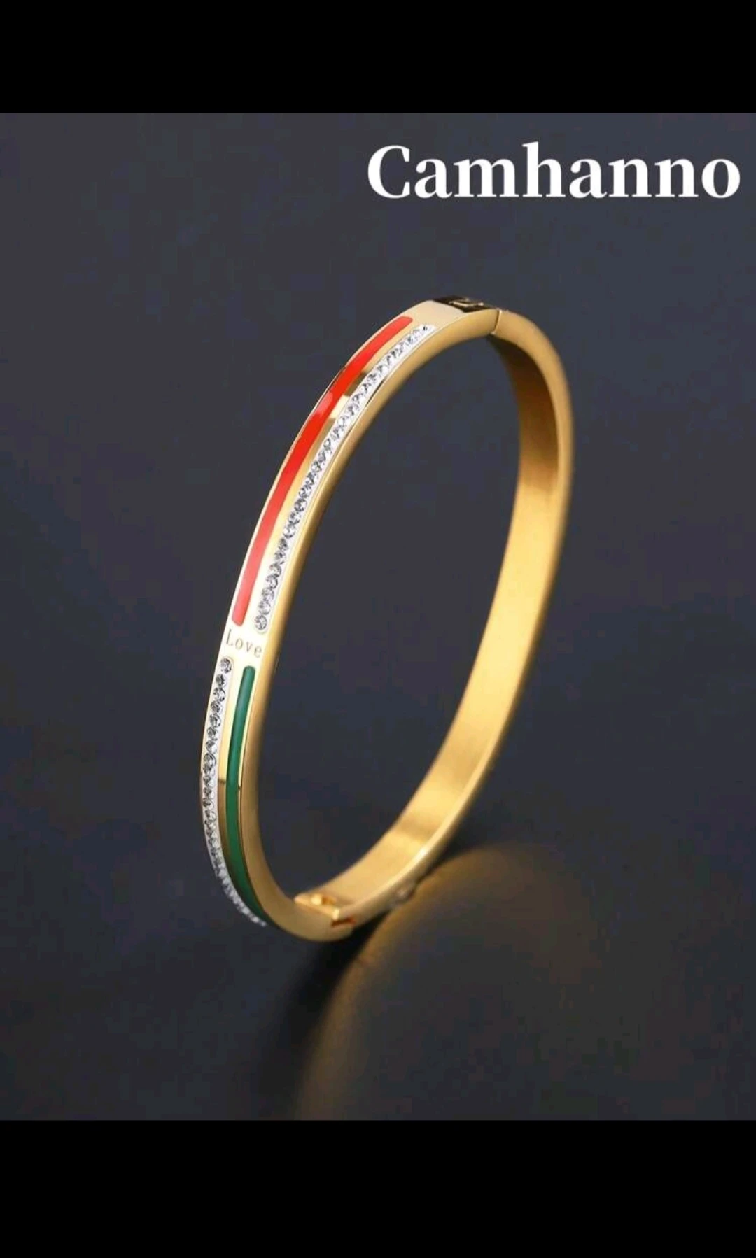 Brazalete unisex con diseño de bandera italiana 2