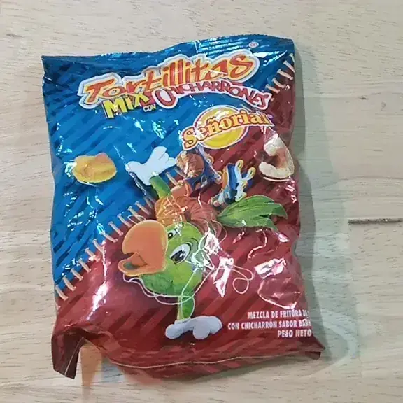 Tortillitas mix con chicharon 