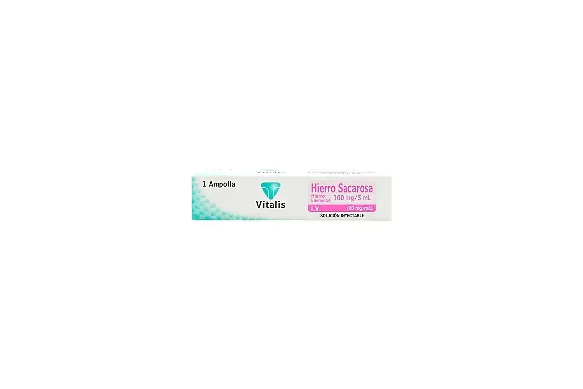 HIERRO SACAROSA AMP X 1 VITALIS