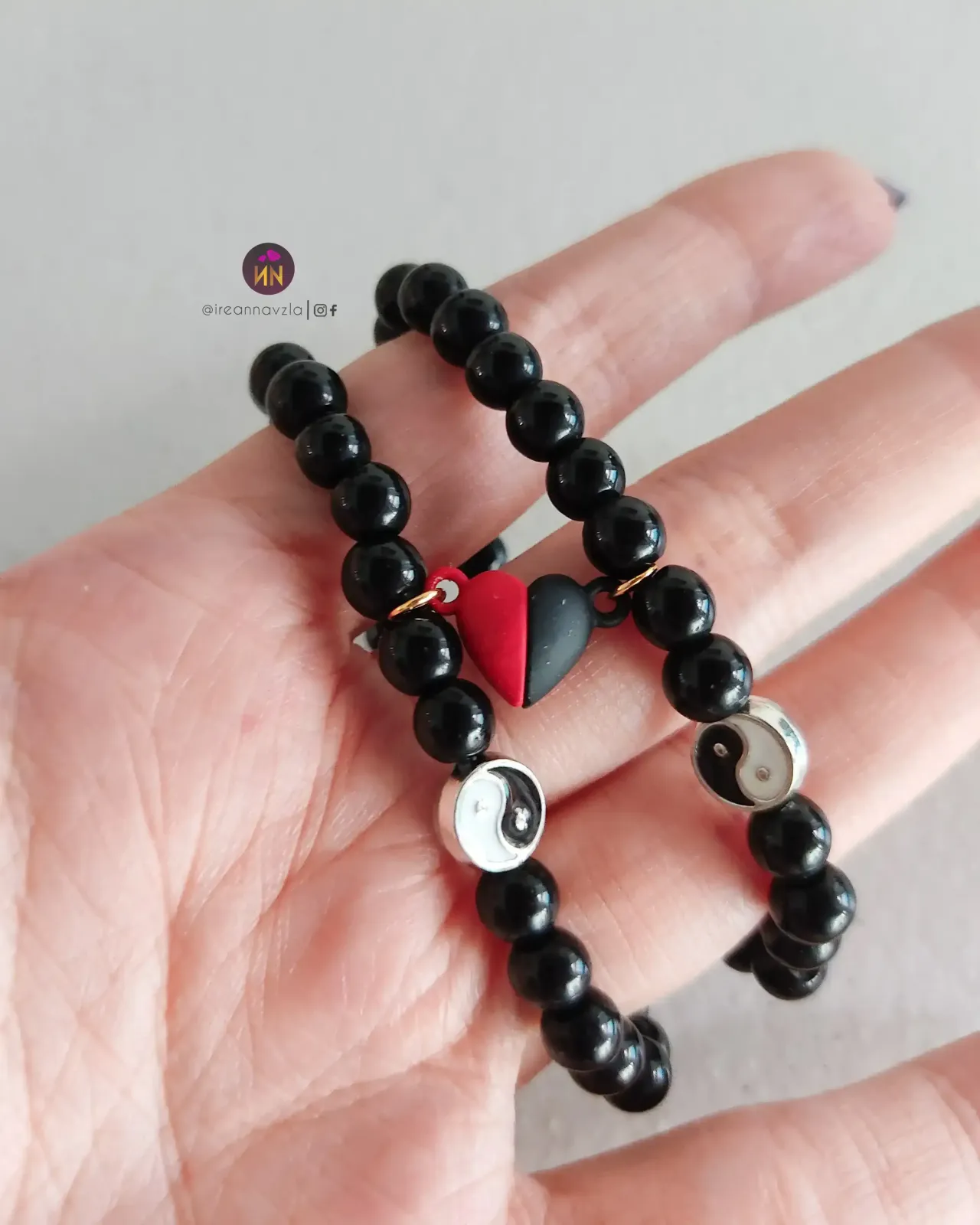 Pulseras Yin Yang imantadas ☯️🧲 3