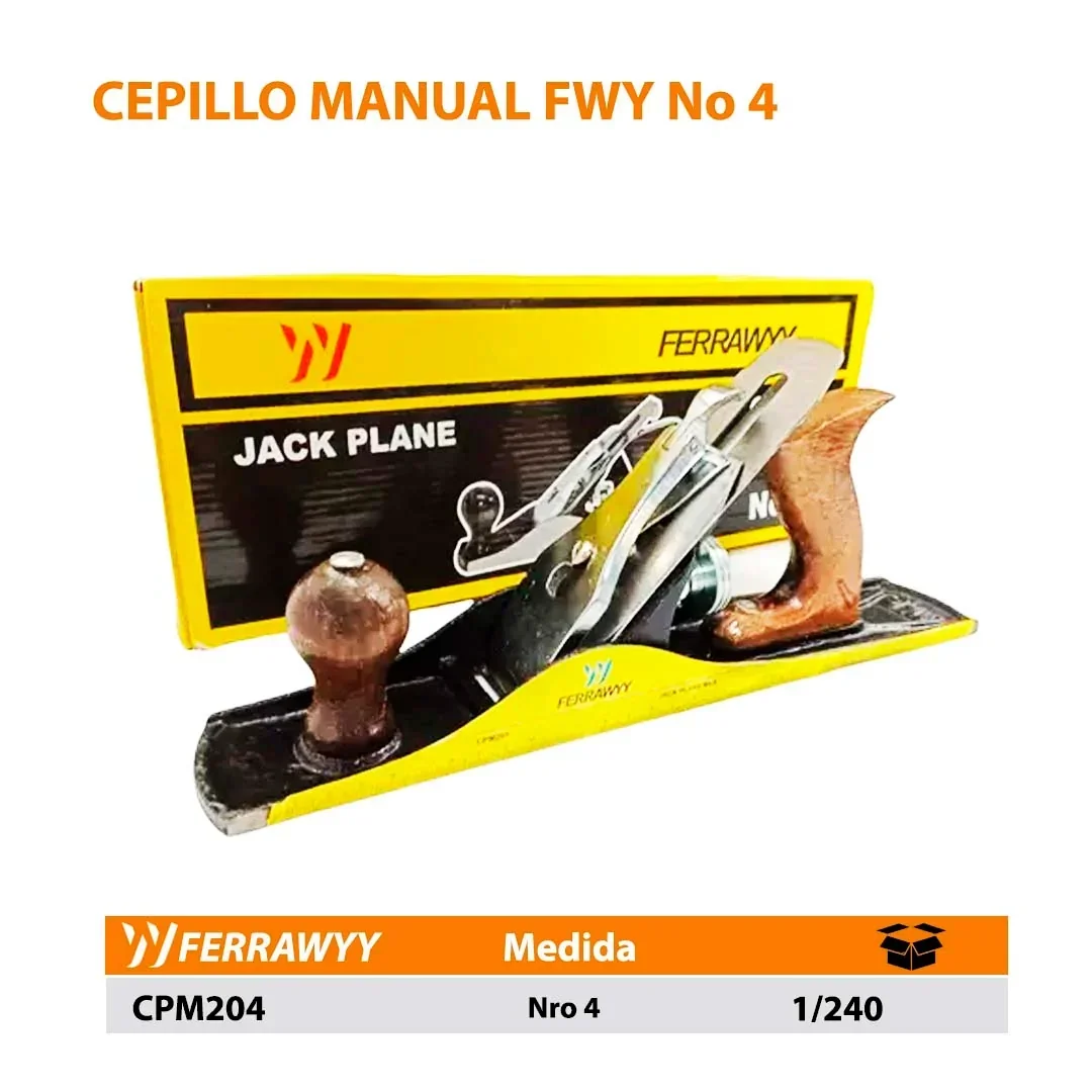 CEPILLO MANUAL FWY No 4 