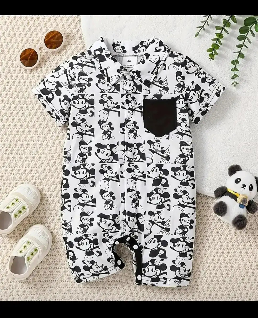 Enterizo mickey mouse
