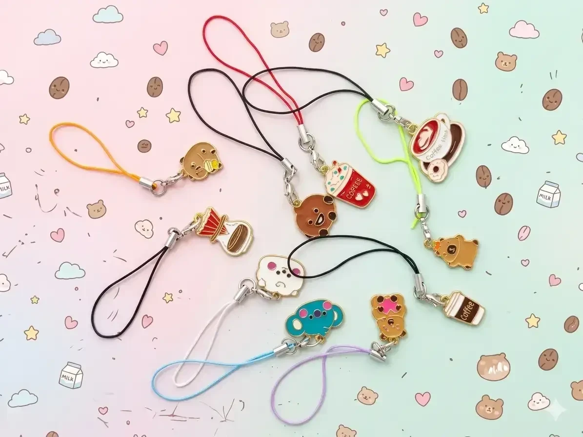 Phone Straps / Colgantes para celular 
