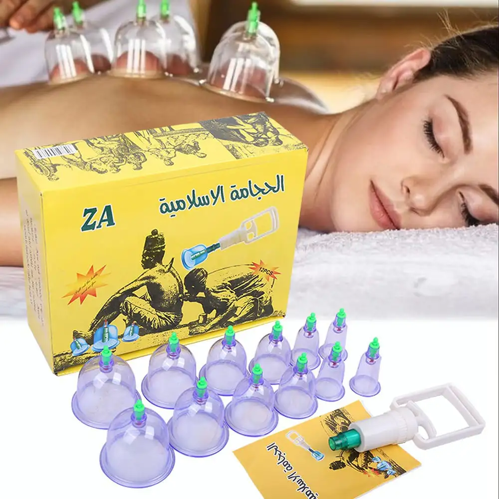 SET DE VENTOSAS DE FISIOTERAPIA 12 PCS