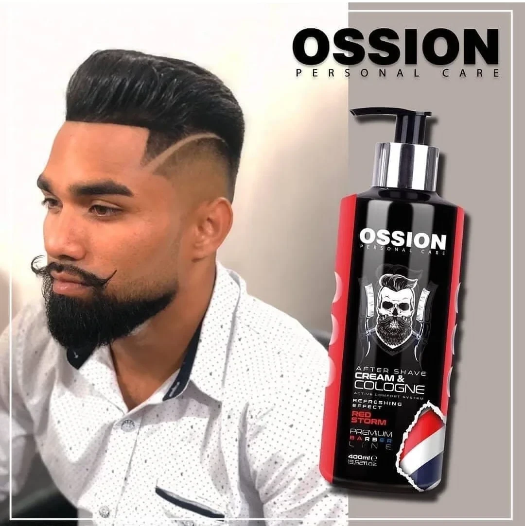 ossion crema after shave roja
