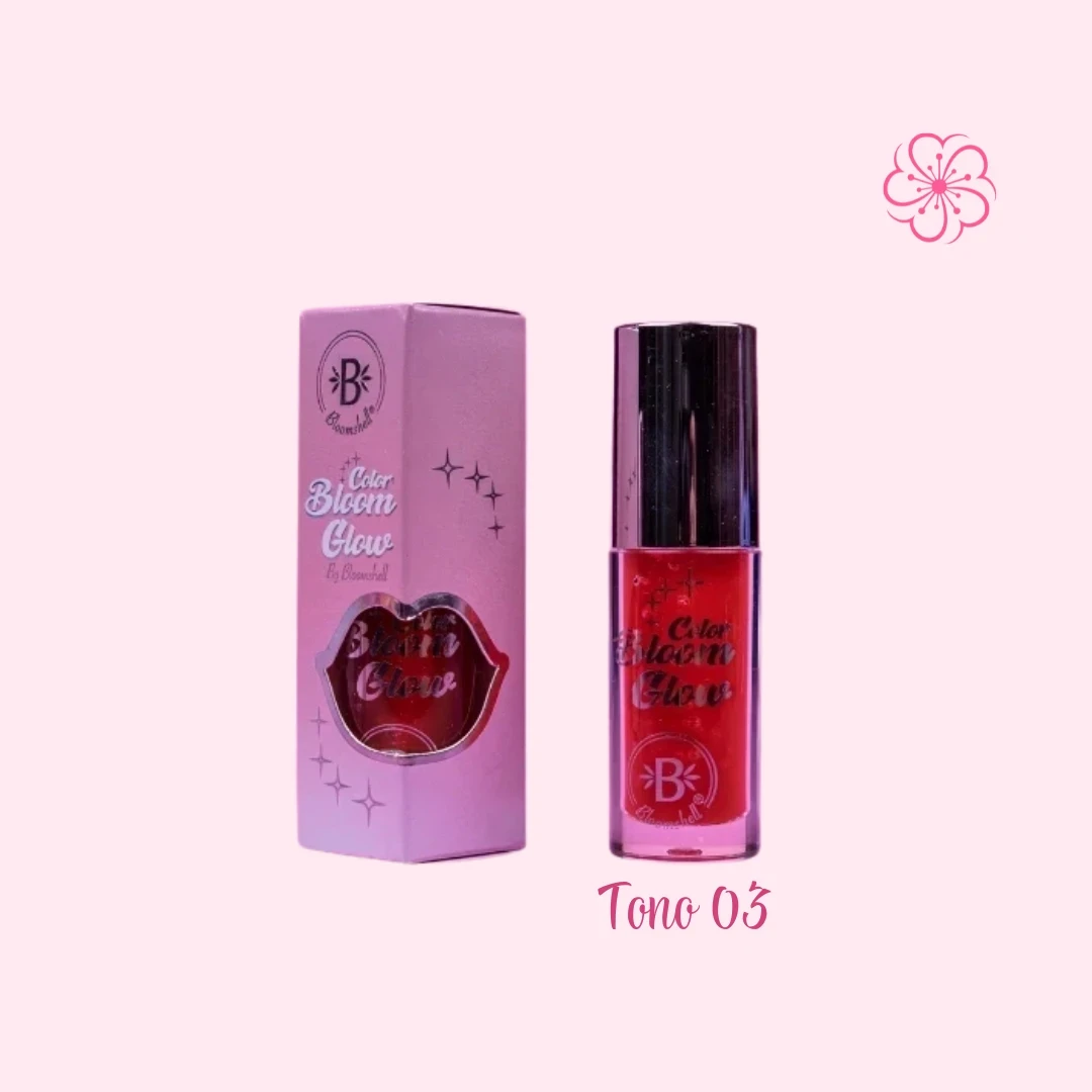 Color Bloom Glow Lip Gloss Bloomshell  3