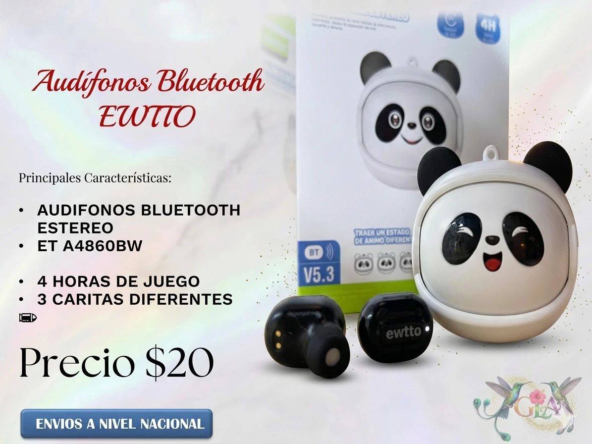 Audifonos con carita