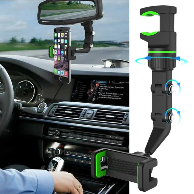 🔥SOPORTE DE CELULAR RETROVISOR 360° 🔥 8