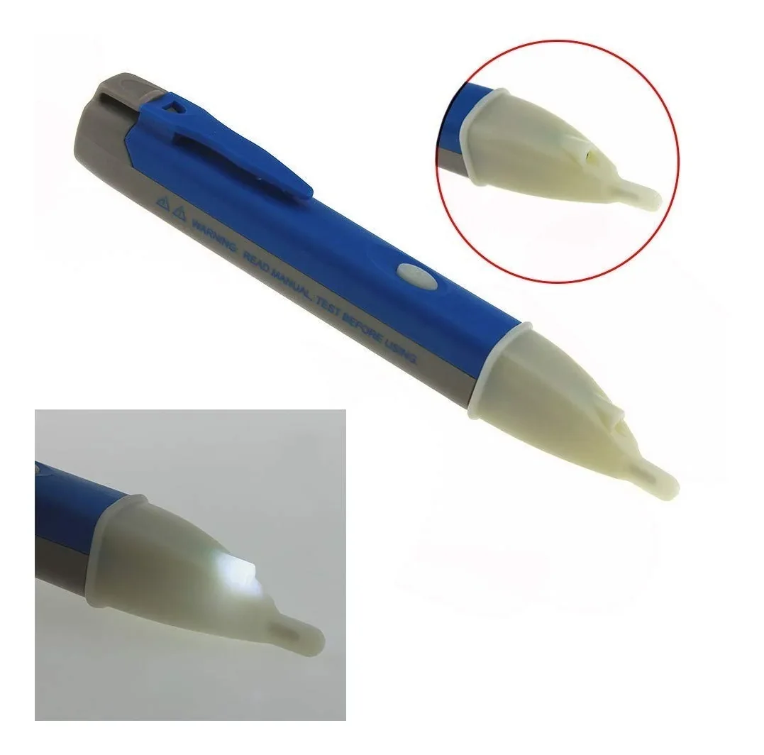 Kit Pinza Amperimetrica Mulrimetro + Probador sin contacto  6