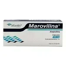 Marovilina 500mg ampicilina 20 capsulas