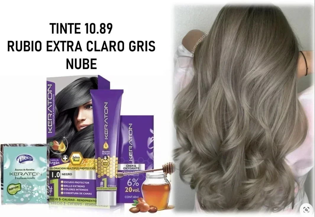 keraton 10.89 rubio extra claro gris nube