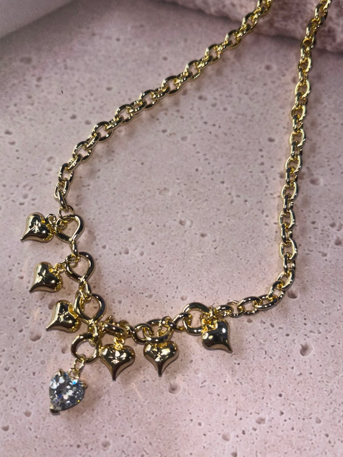 collar oro doble laminado 