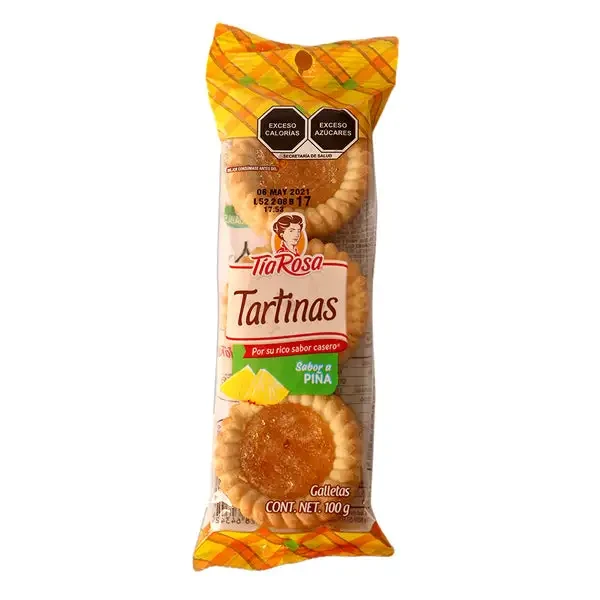 GALLETAS TORTINAS DE PIÑA 100 G TIA ROSA