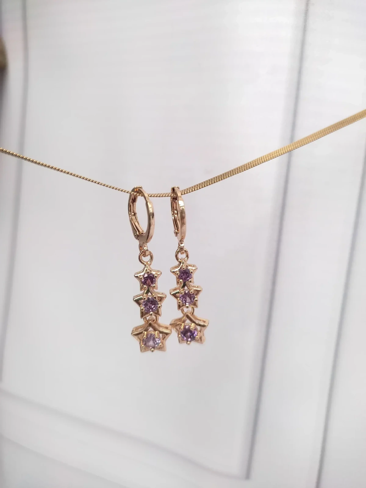 ARETES ESTRELLA LUMINOSA 2