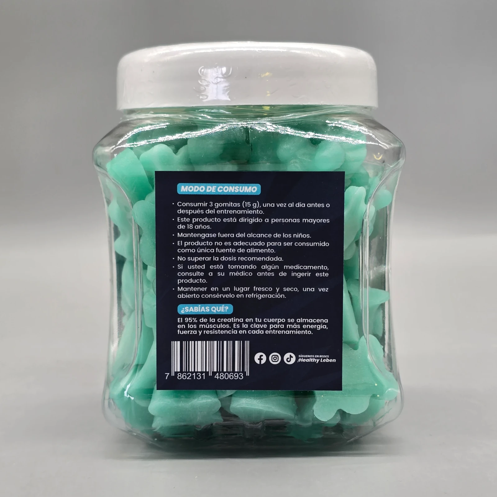  BOOST GUMMIES CREATINA MONOHIDRATADA HEALTHY LEBEN 3