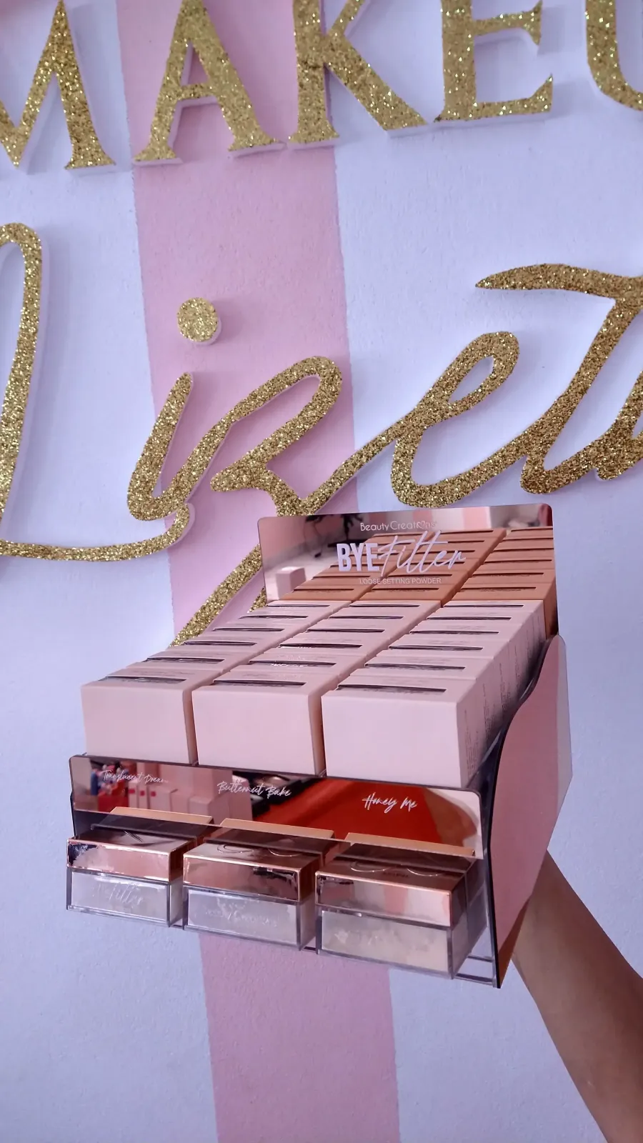 Polvo fijador bye filter beauty creations 7