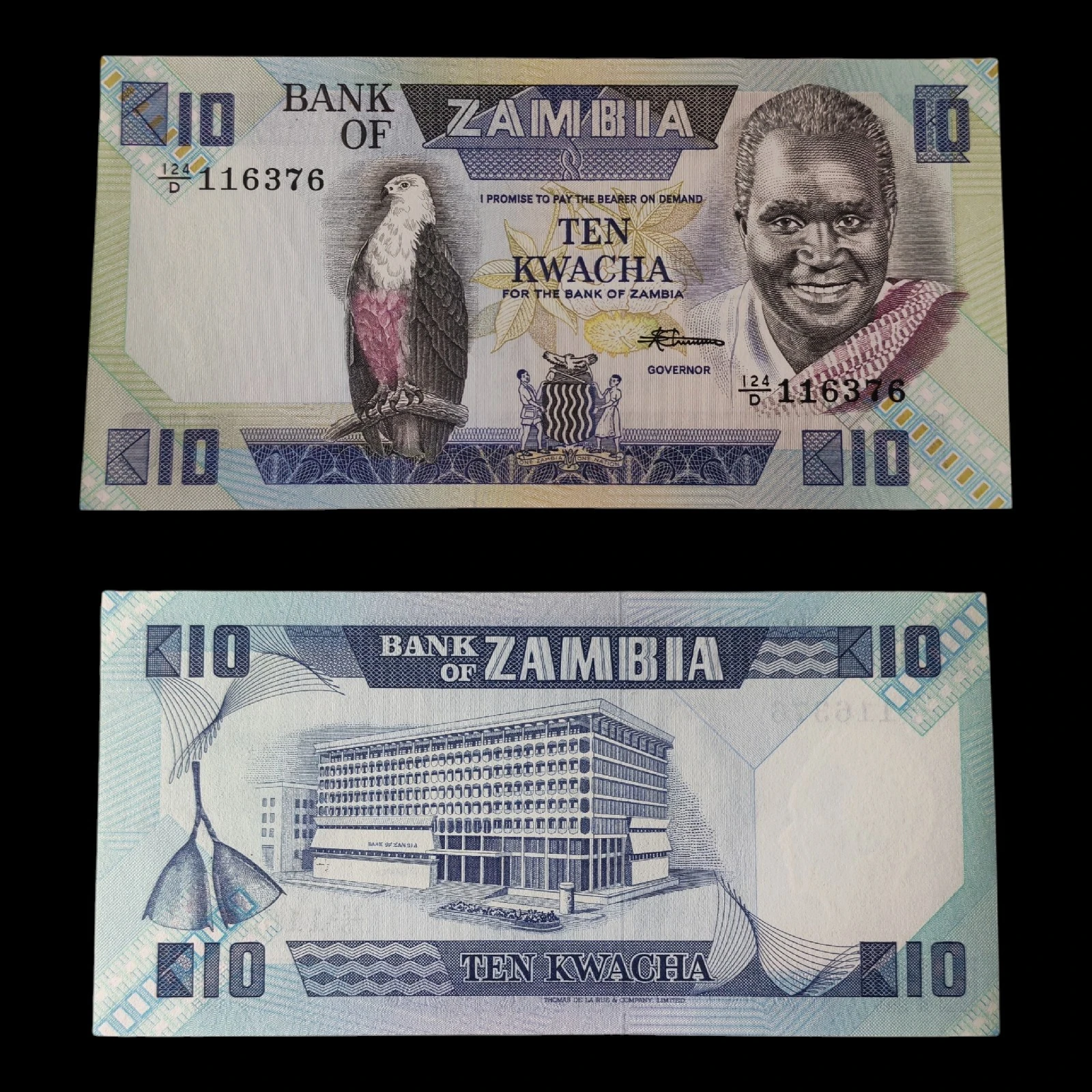 ° Zambia 10 Kwacha UNC