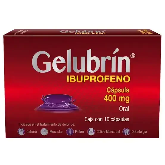 Gelubrín 400 mg (Ibuprofeno)