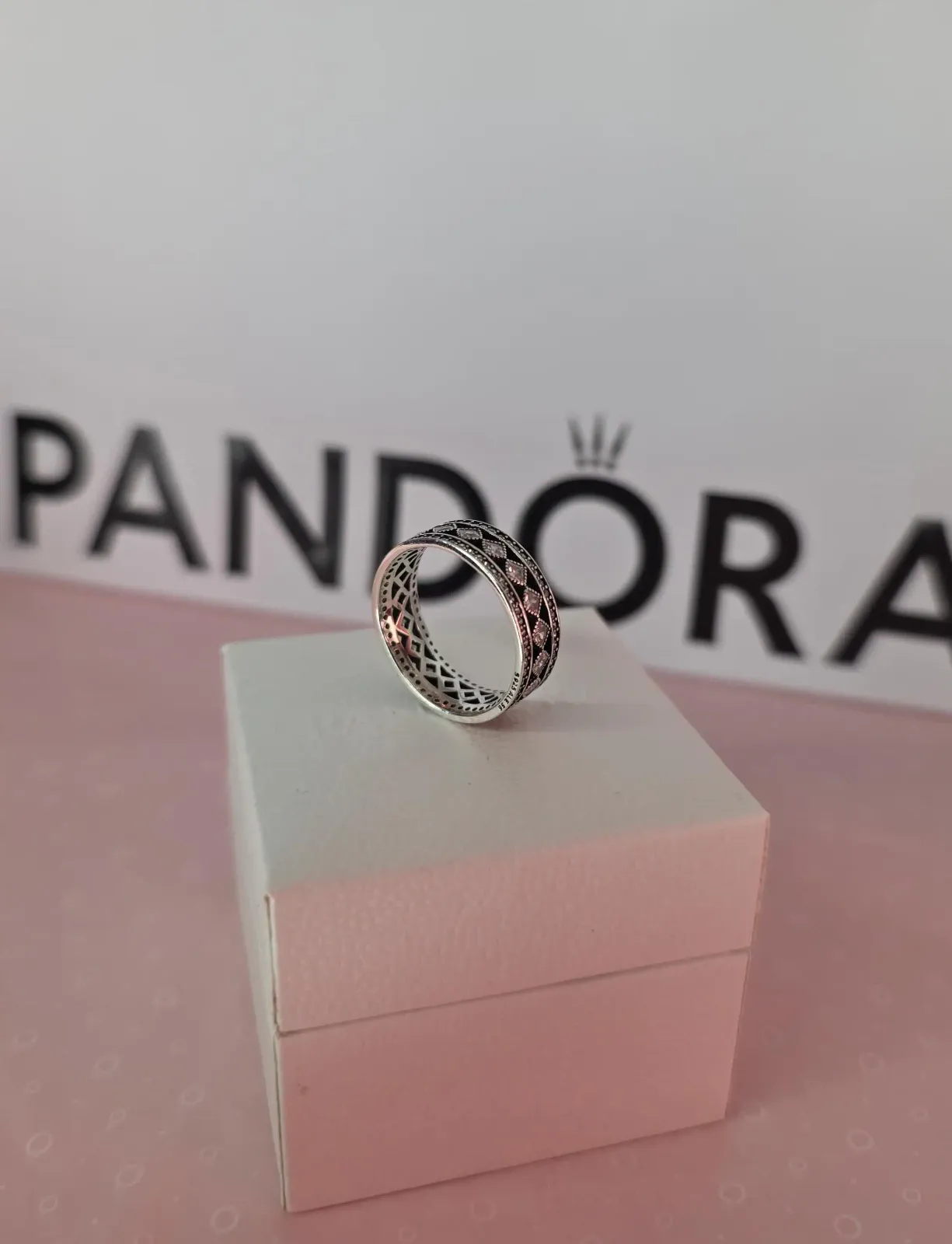 Pandora Vintage Fascination Wide Band Ring 2