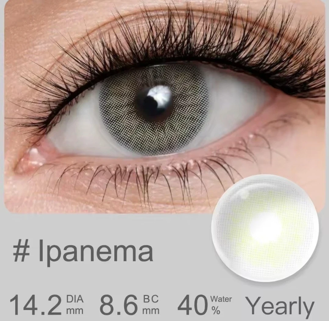 Lentes de contacto - Referencia:  IPANEMA - Sin bordes 