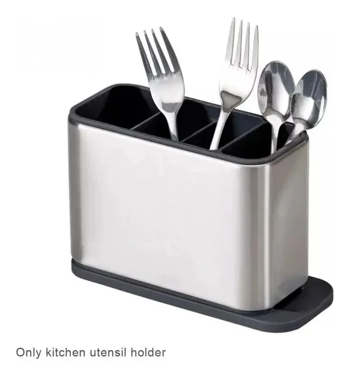 Escurridor De Cubiertos Utencilios Cocina Acero Inoxidable 3