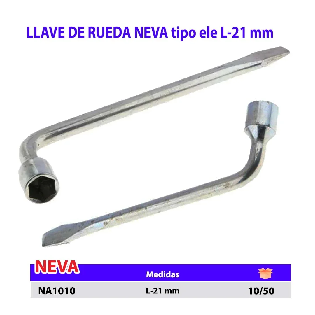 LLAVE RUEDA NEVA tipo ele L-21 mm