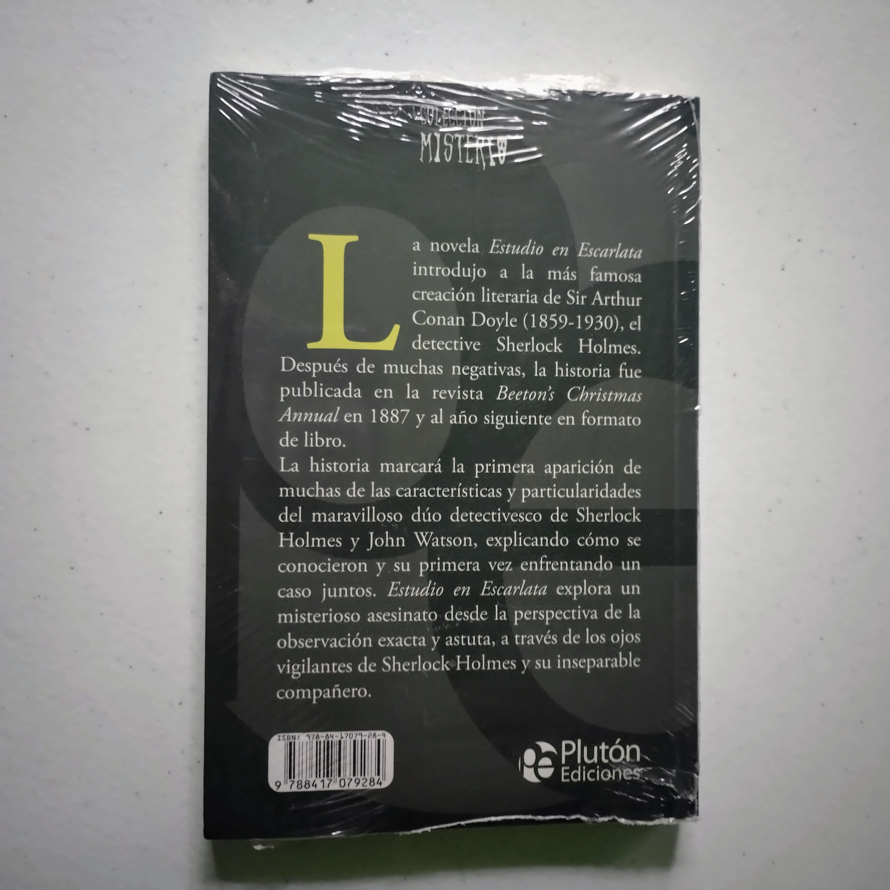 Estudio en escarlata, Arthur Conan Doyle, nuevo  2