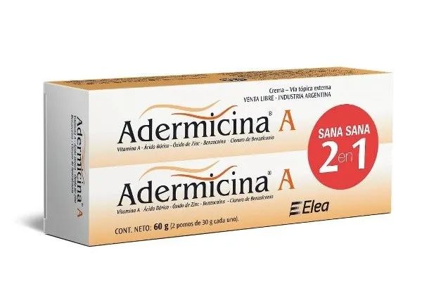 Adermicina A , 2 en 1