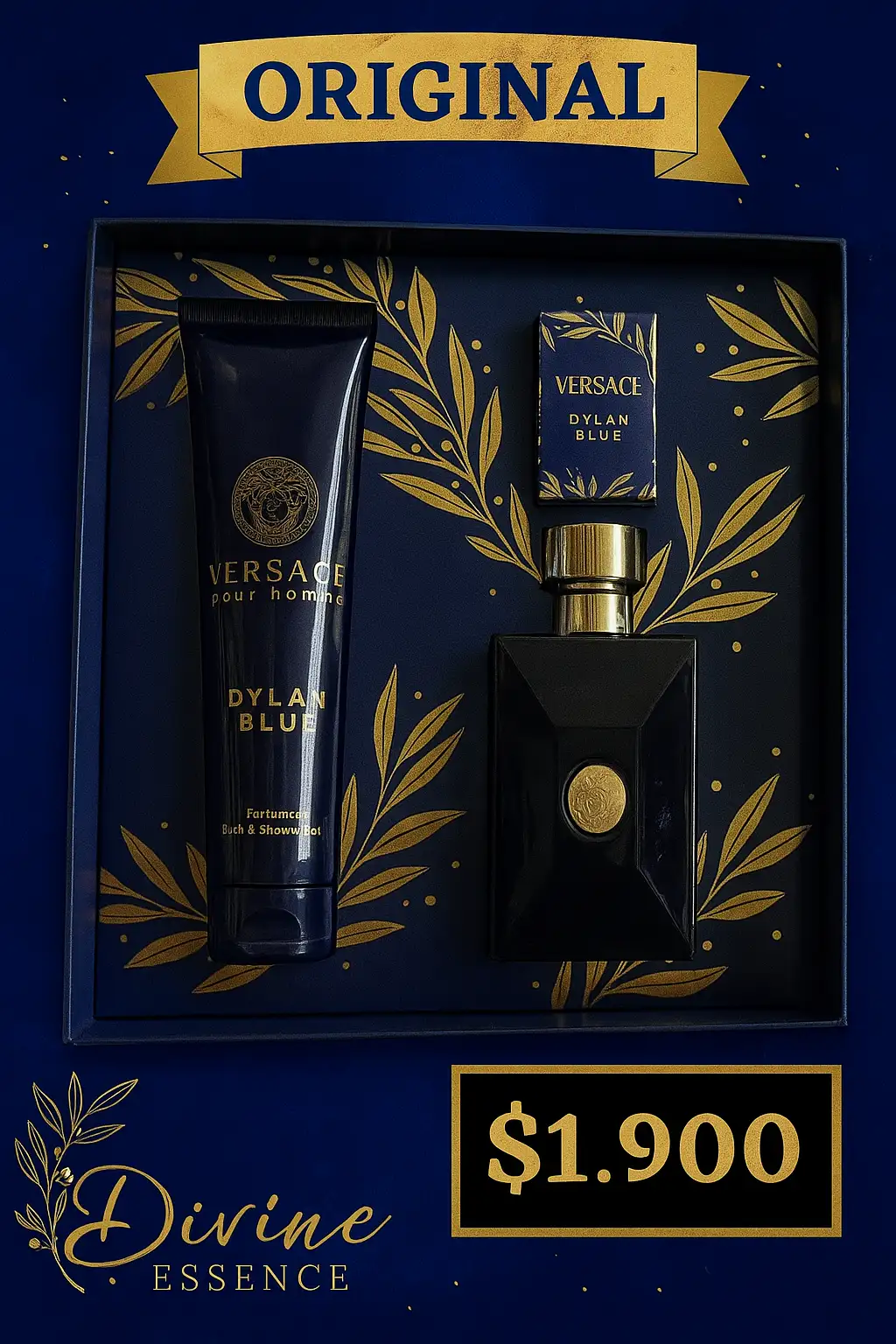 Set Versace Pour Homme Dylan Blue EDT - Versace