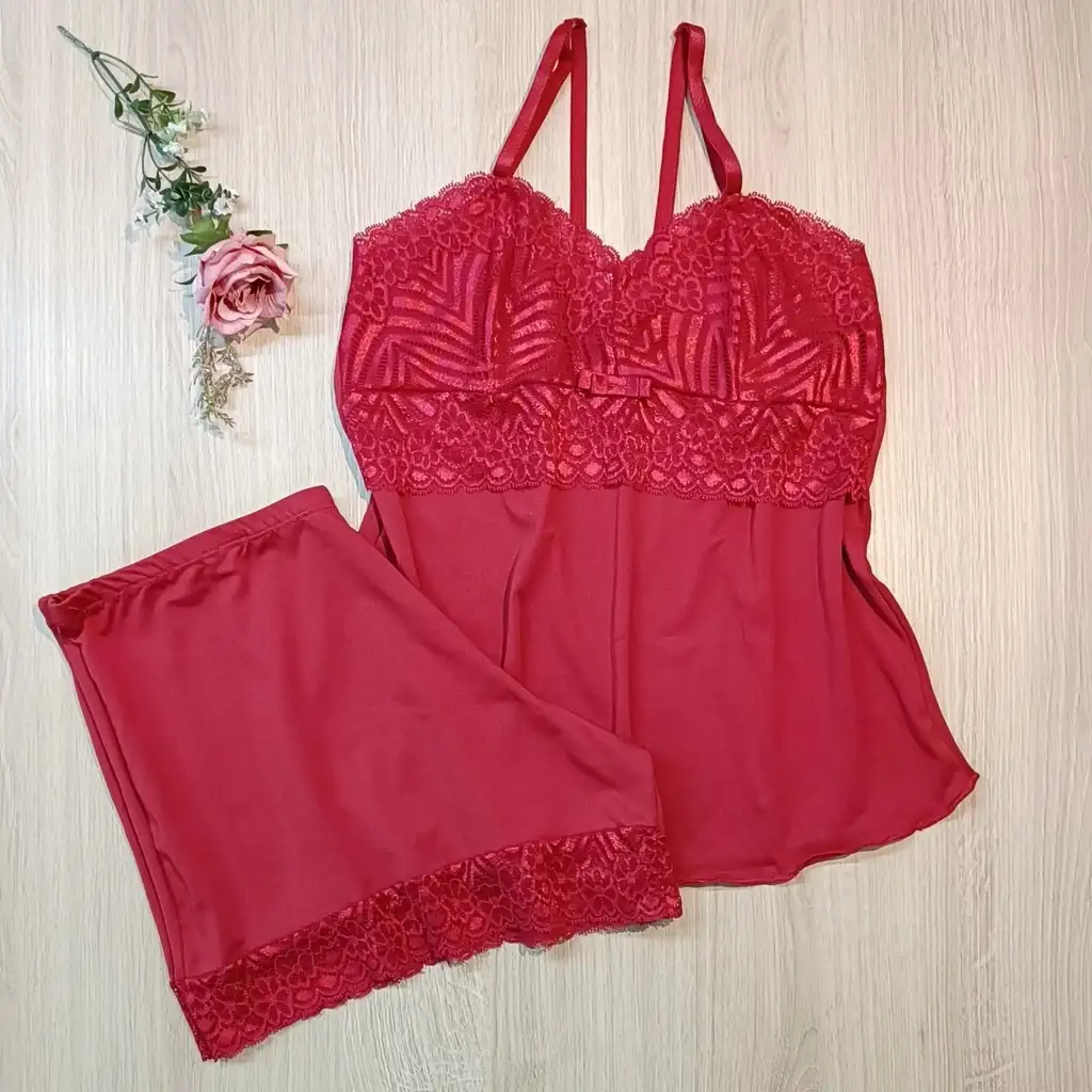 Baby Doll Short Microfibra  2
