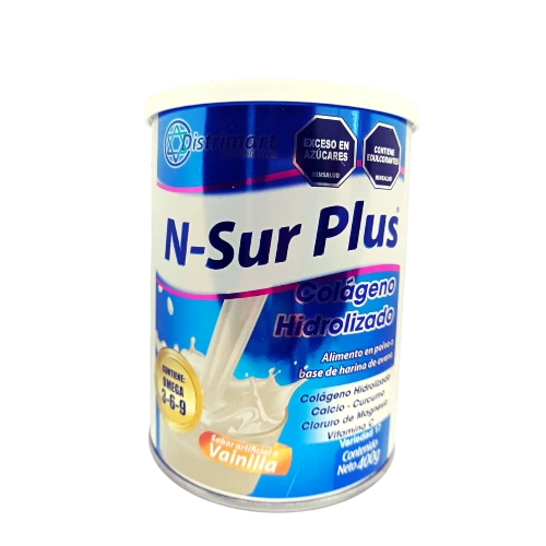 N-SUR PLUS COLAGENO VAINILLA 400 GR