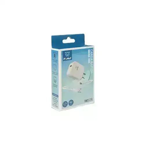 CARGADOR TIME TMCC 216 2.1A V8