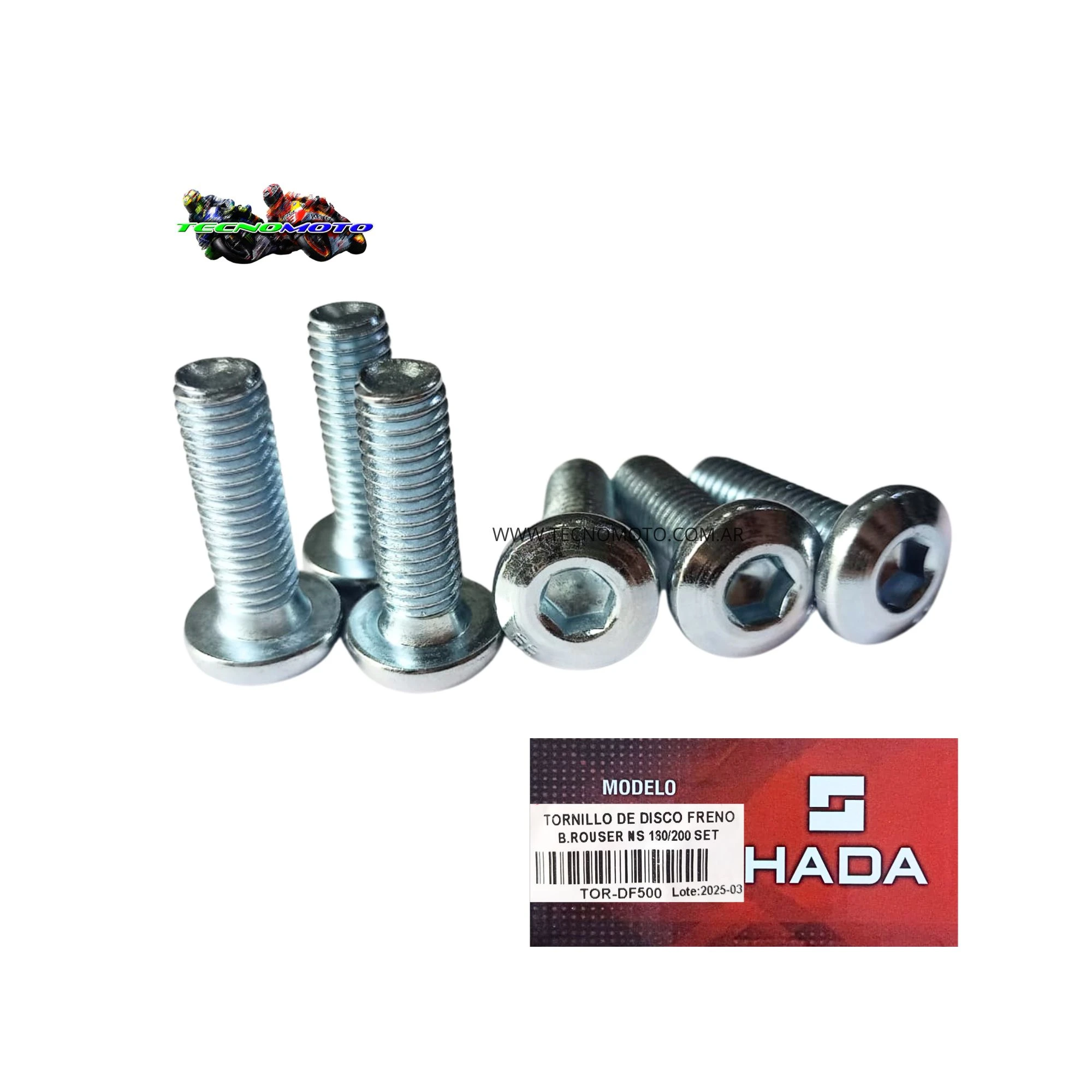 TORNILLO DISCO FRENO BAJAJ 160/200 NS -49039