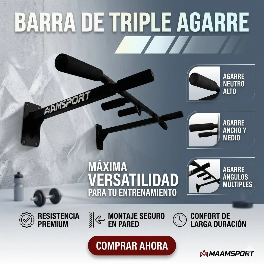 BARRA DE TRIPLE AGARRE B3A