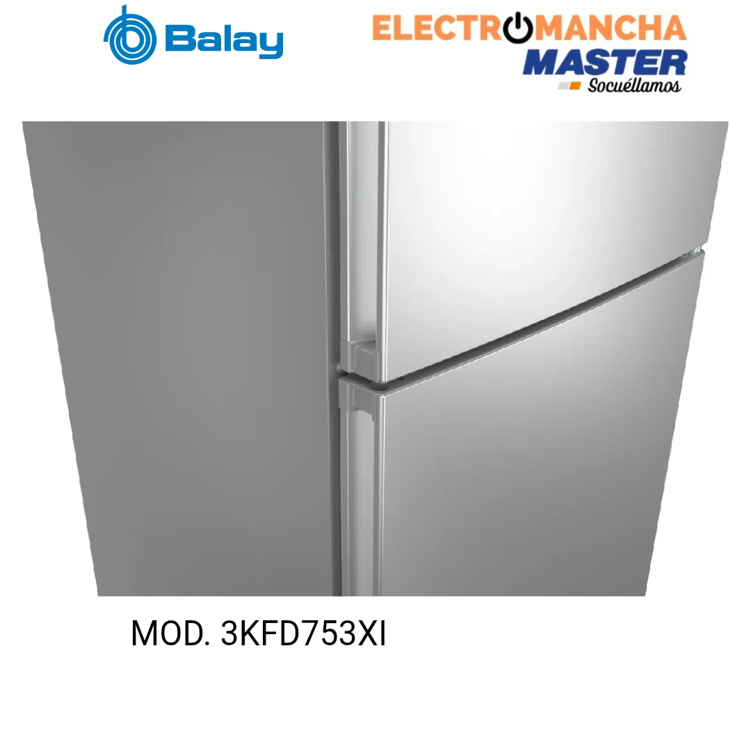 FRIGO COMBI BALAY 3KFD753XI INOX 2,03*60 NF CLASE D 8