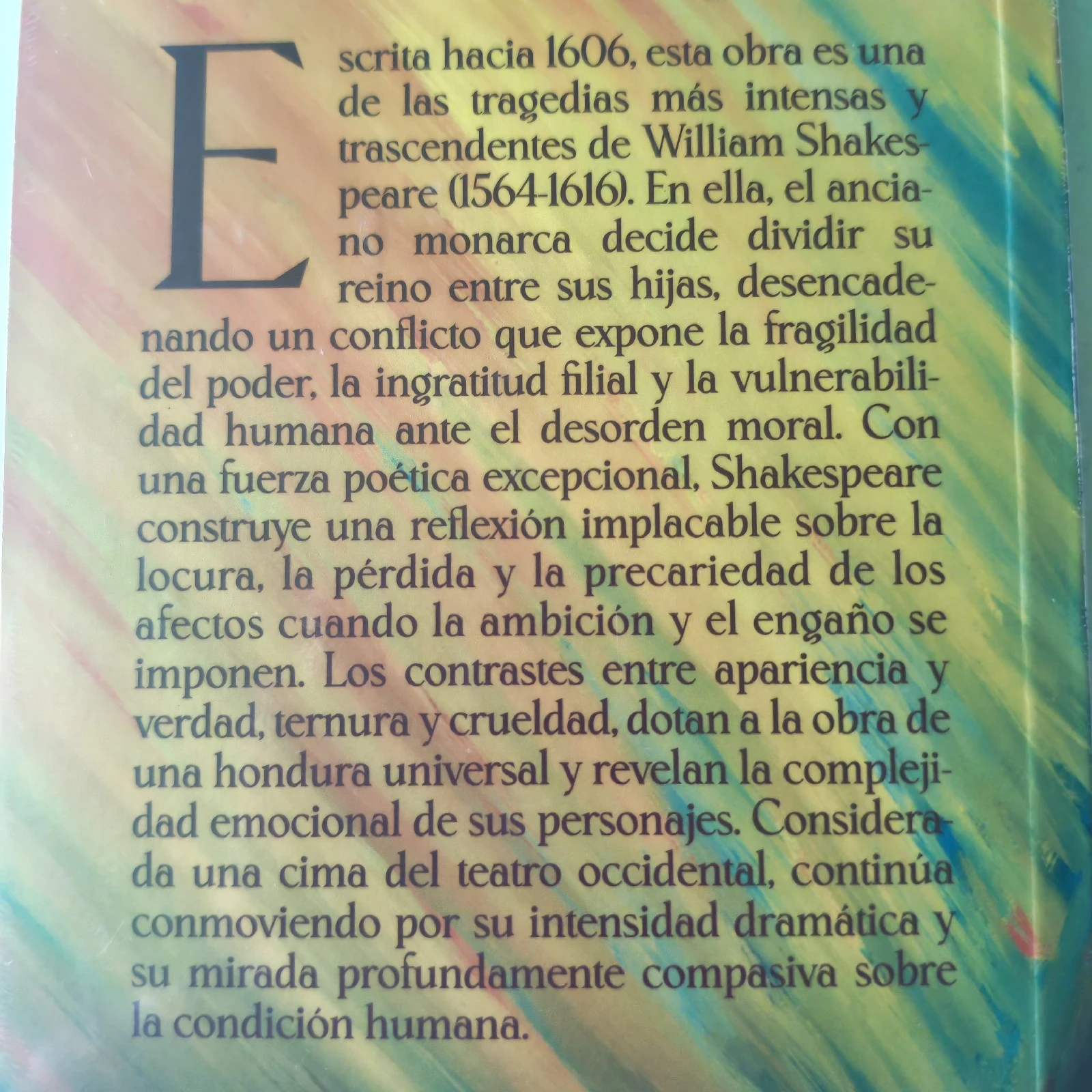 El Rey Lear William Shakespeare Nuevo  2
