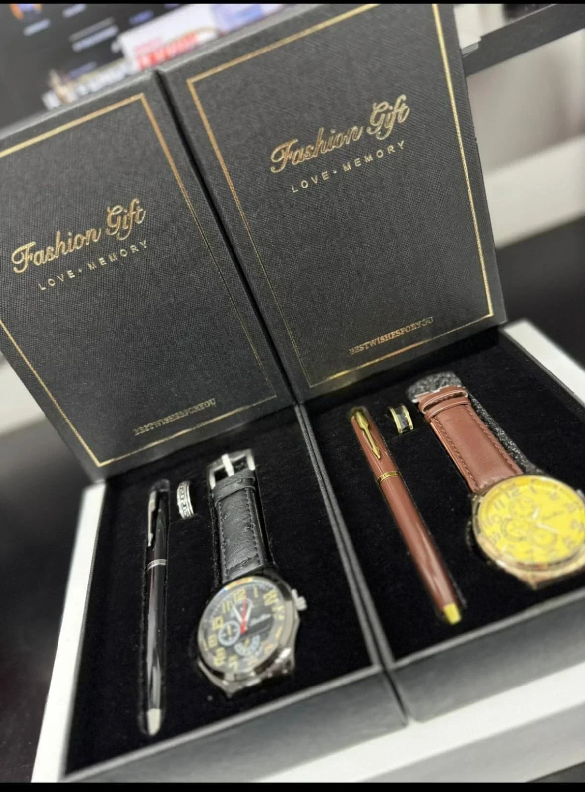 RELOJ FASHION + ANILLO Y BIROME