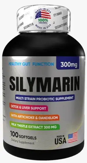 SILYMARIN 300mg - Detox  - 100 Softgel