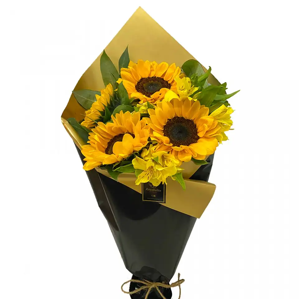Ramos de girasoles