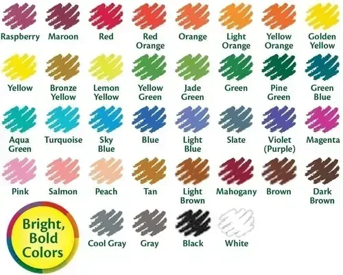 Crayola 36 colores  2