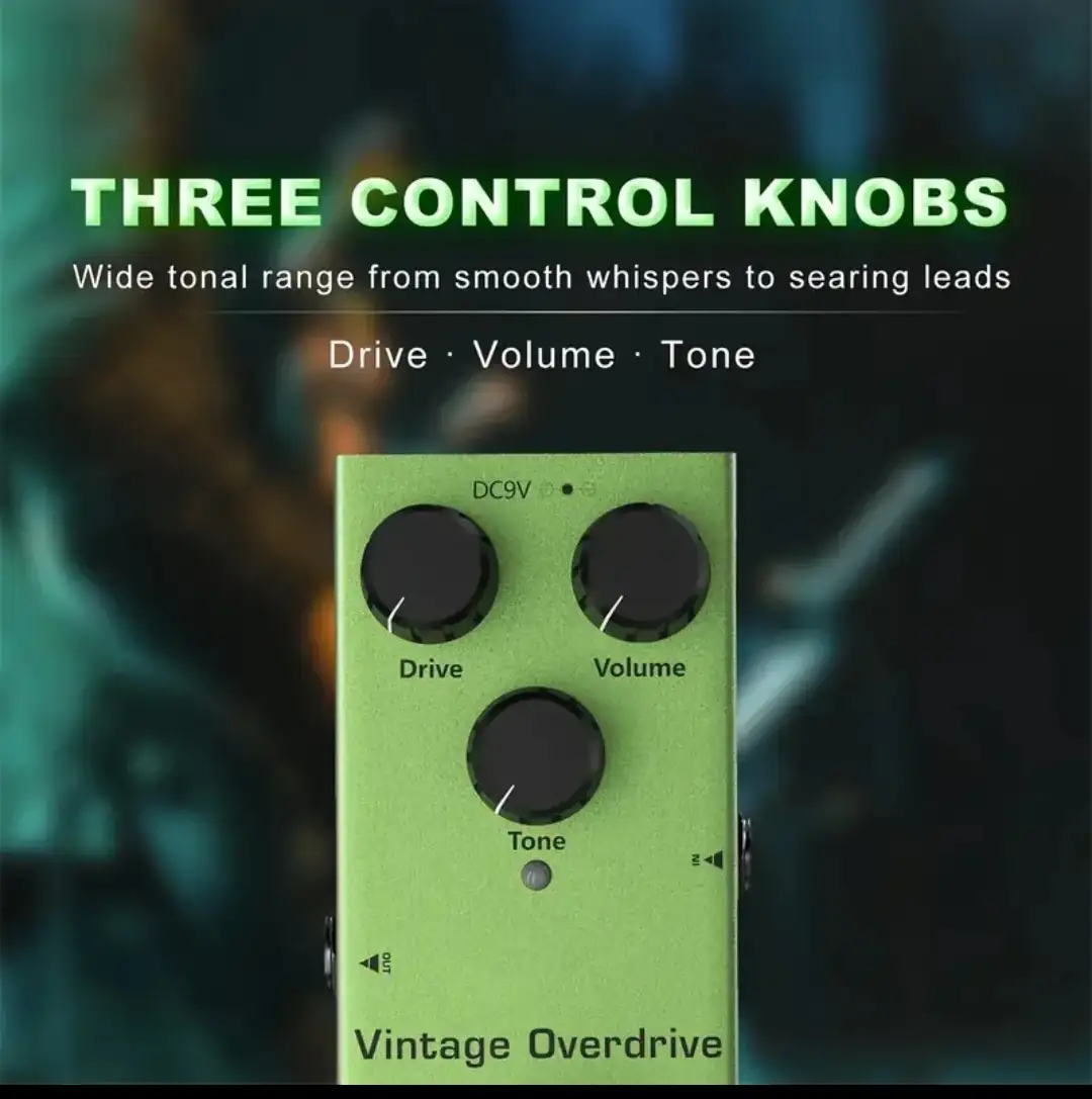Pedal Efecto Guitarra Vintage OverDrive