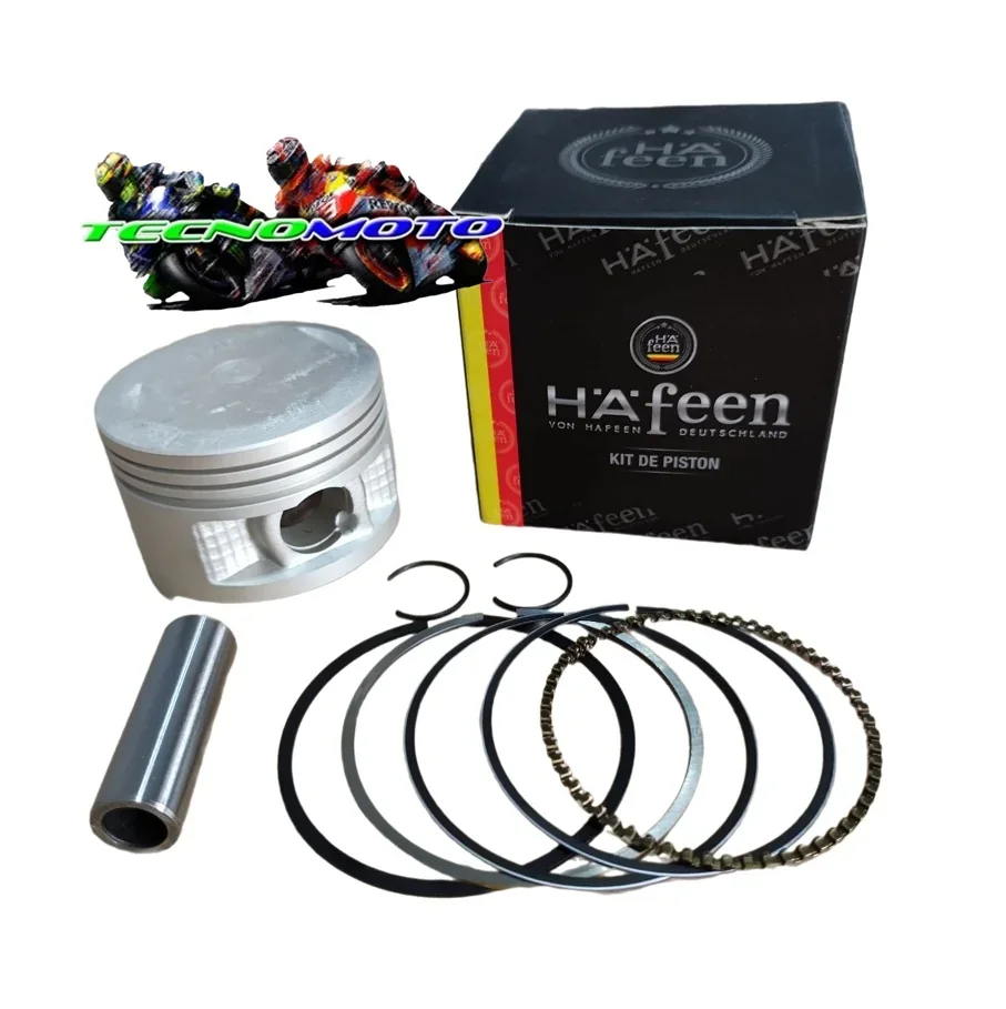 KIT PISTON YAMAHA 125 YBR / XTZ  0.50 [HAFEEN] - 34345