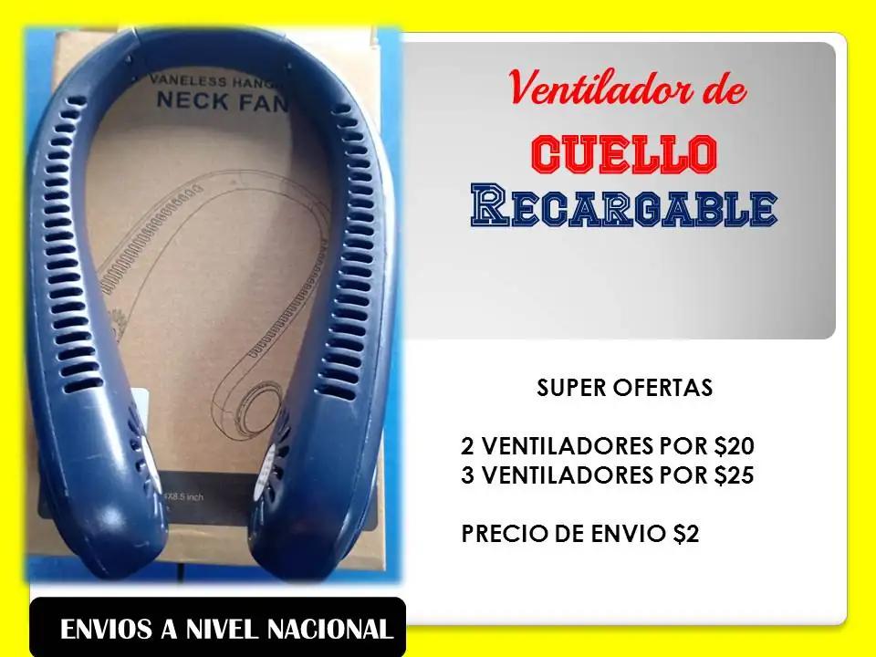 Ventilador de cuello 