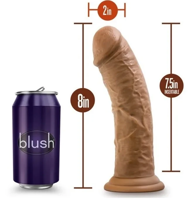 Dr. Skin 8 inch Cock With Suction Cup 5