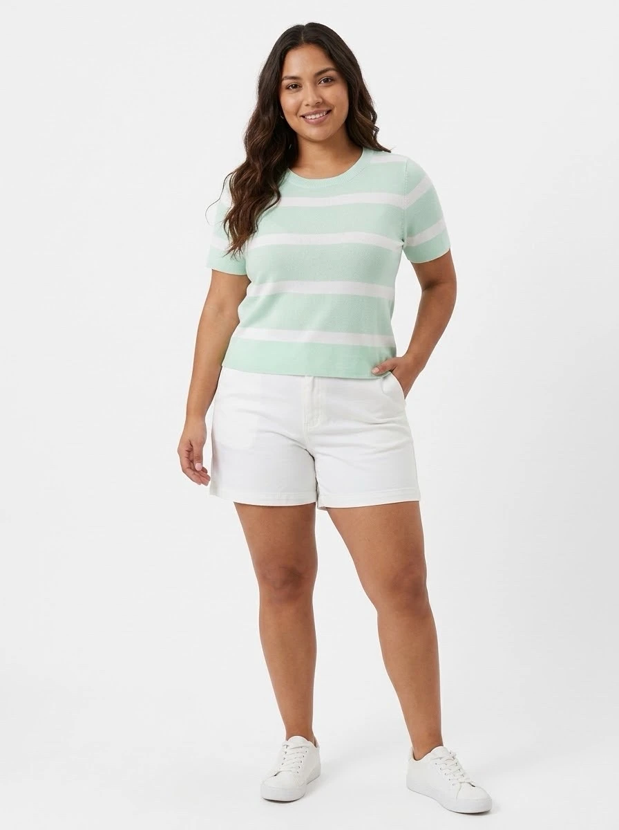 Blusa Tejida Rayada 2