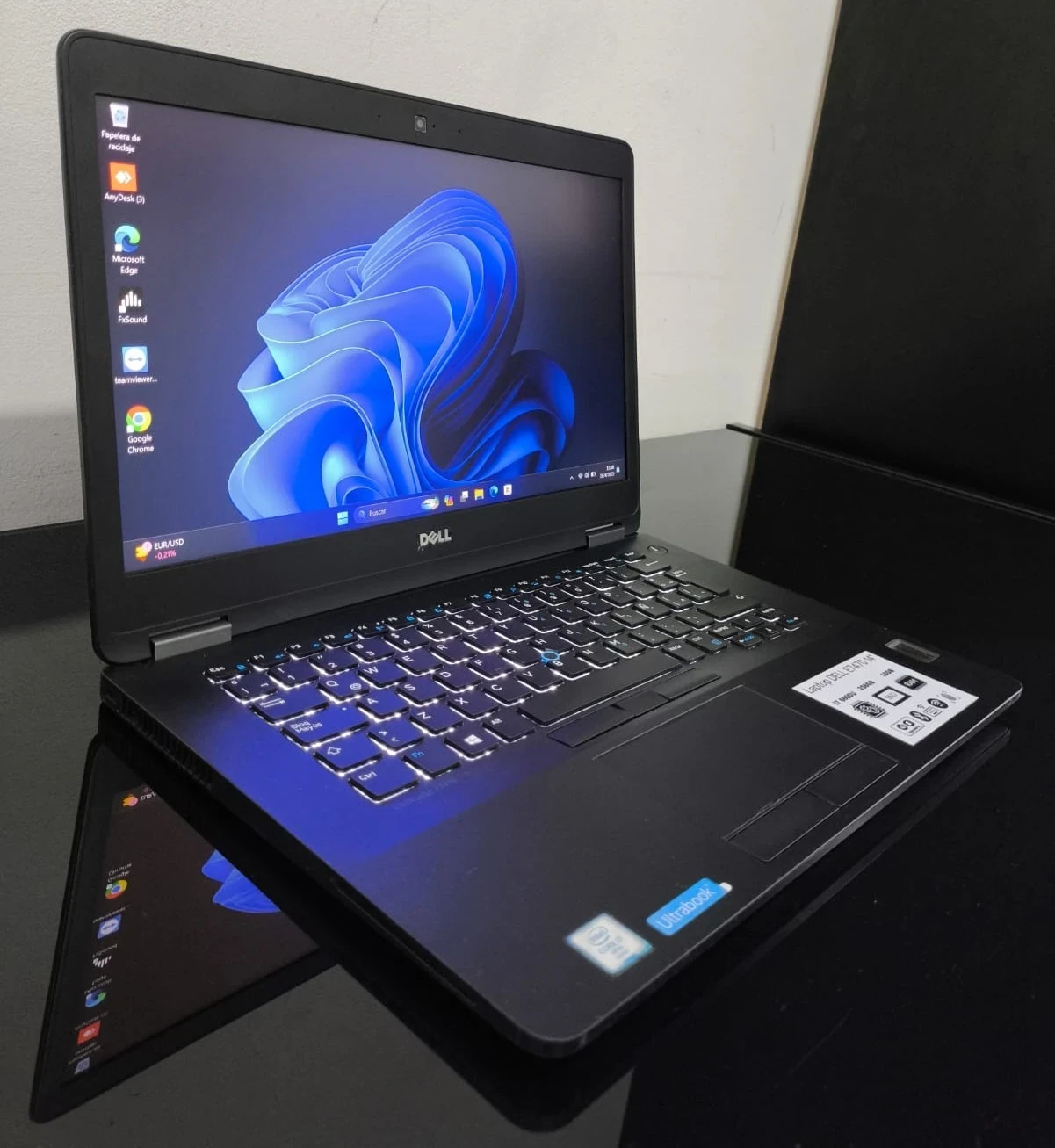 DELL LATITUDE E7470 i7 6600U 256/16GB 14"  2
