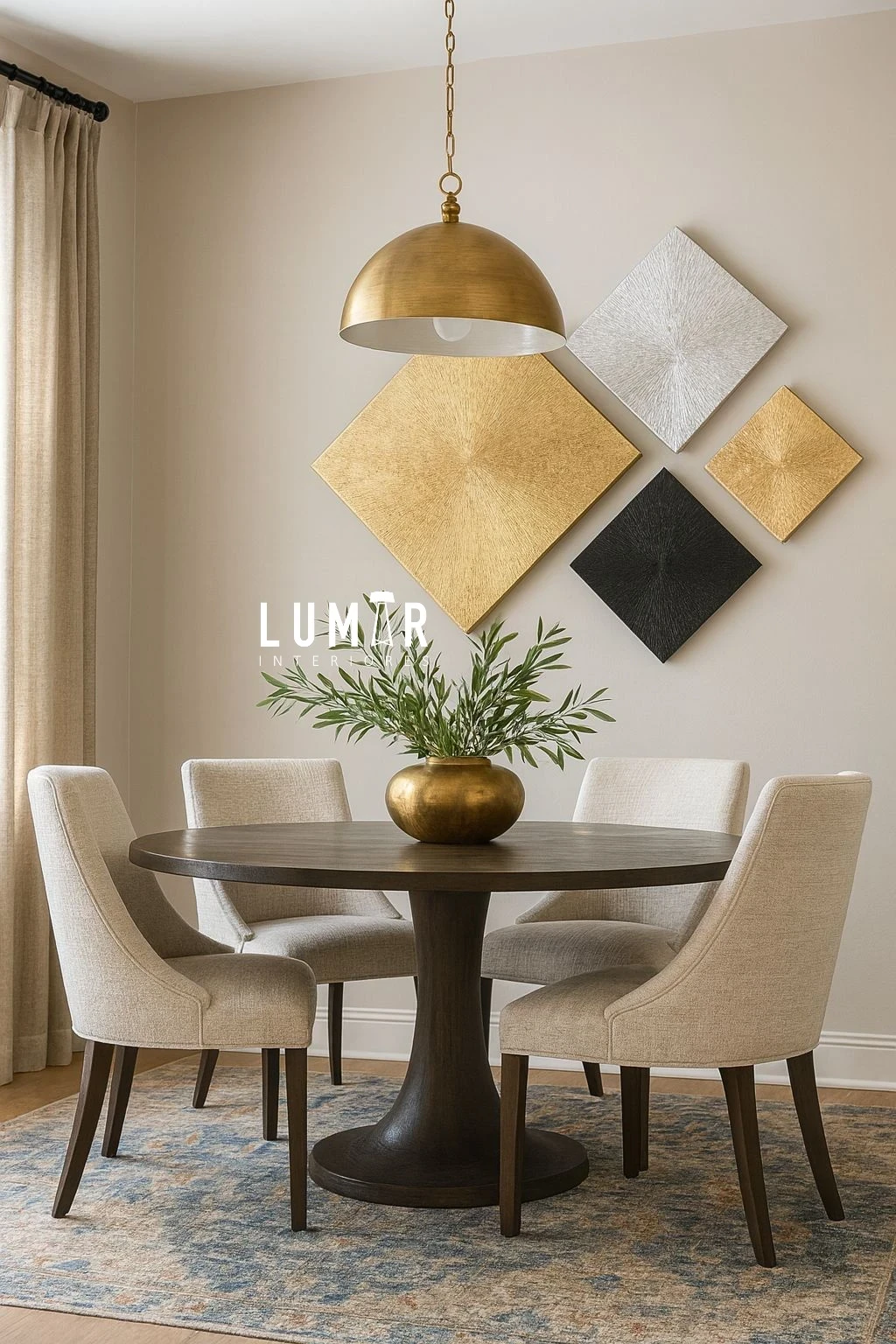 DECO ROMBOS SOLARES DECORACIÓN PARED 3