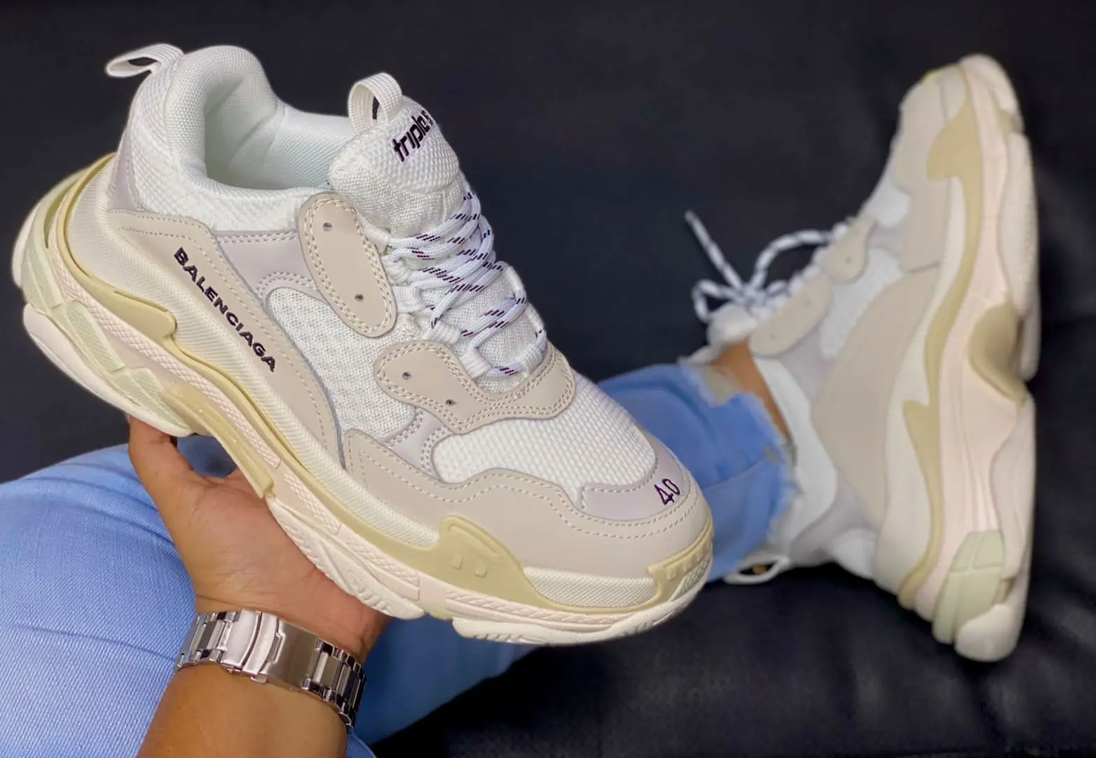 BALENCIAGA TRIPLE S UNISEX AAA 7