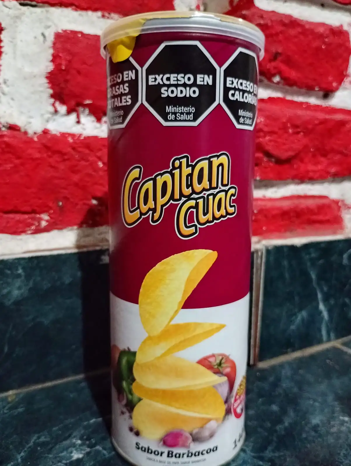 CAPITAN CUAC , PAPAS FRITAS SABOR BARBACOA