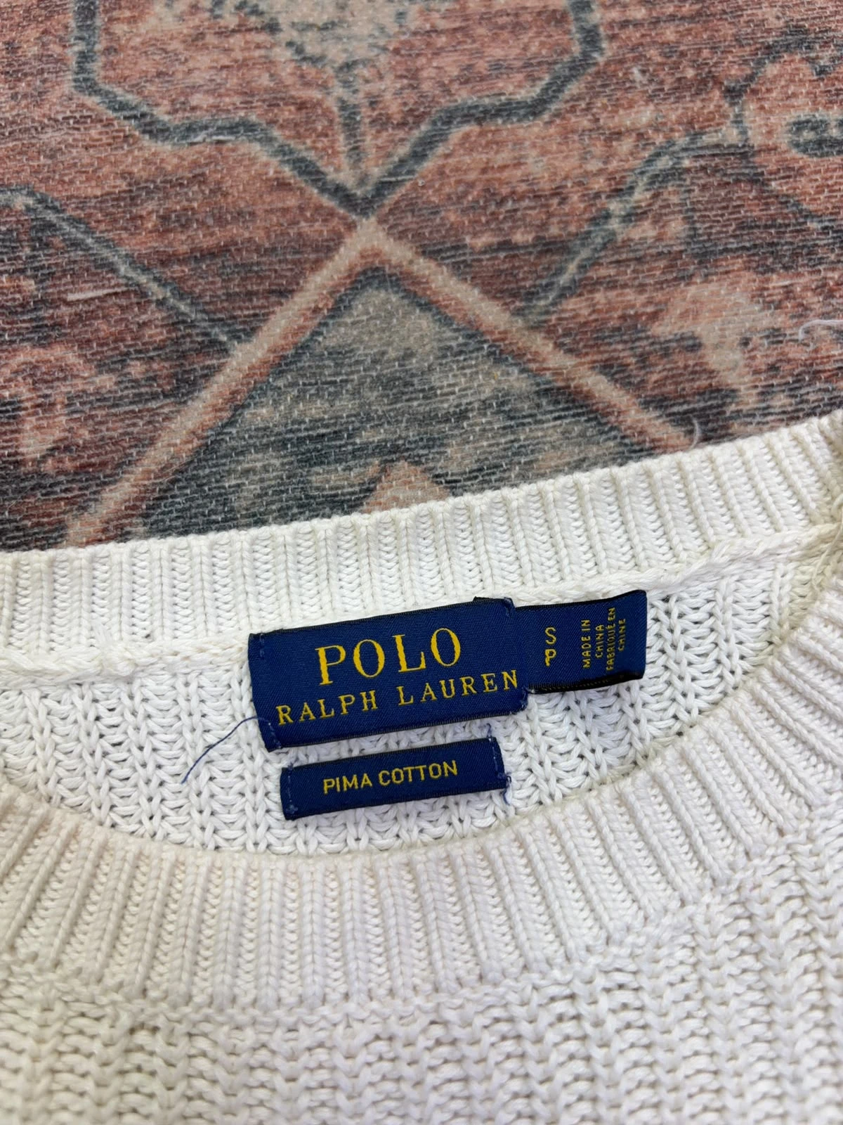 POLO RALPH LAUREN LACE-UP CUFF SWEATER 5